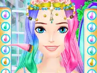 Coachella Hairstyle Design background