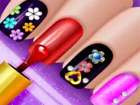 Nail Salon Girl Go Games background