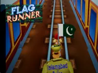 Flag Runner background