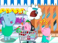 Kids Shoping background
