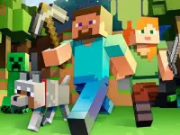 Minecraft Jigsaw Puzzle Collection background
