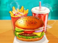Happy Kids Burger Maker background
