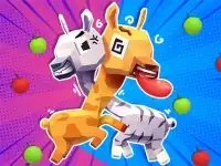 Giraffe Battle Io background