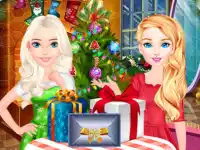 BFFs Christmas Eve background