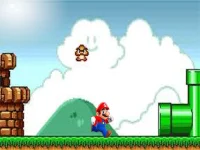 super Mario 1 background