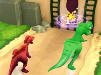 Dinosaur Shifting Run background