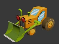 Bulldozer bump bump bump background