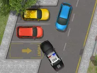 Park The Police Car background