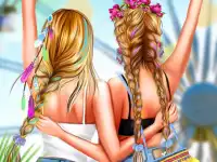 Summer Festivals Fashion background
