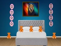 G2M Blue House Escape 3 background