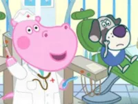 Hippo Dentist - Animal Dental Clinic background