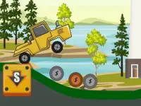 Hill Climb Tractor 2D background