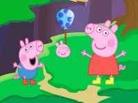 Peppa Pig Love Egg background