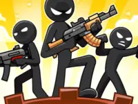 Stick Defenders: Merge Game background