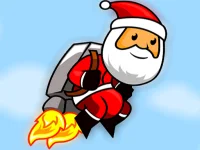 SANTA JETPACK background