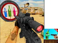 Ultimate Bottle Shooting Game background