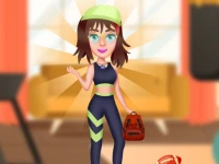 Sports Girl Julie background
