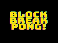 block break pong background