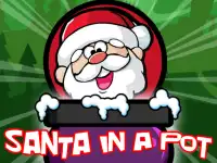Santa In a Pot background