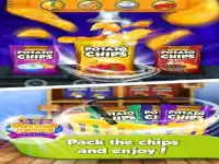 Potato Chips Making background