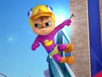 Alvin Super Run background