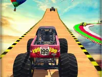 Monster Trucks Stunts background