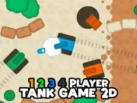 1 2 3 4 Player Tank Game 2D background