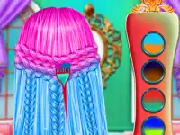 Fashion Girl New Hairstyles background