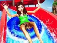 Waterpark Super Slide background