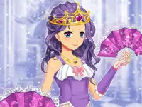 Anime Princess Dress Up Game background