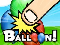 Balloon pop games for kids background