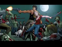 Zombies Killer Night background