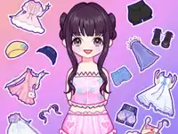 Doll Makeup Dress ASMR background