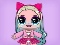Popsy Surprise School Soft Girl background