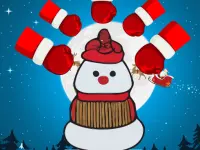 Snowman Jump background