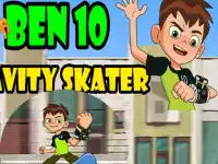 Ben 10 Gravity Skater background