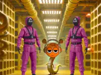 Squid Game Sprunki Escaped Backrooms background