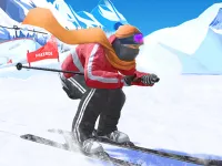 Ski Rush 3D background