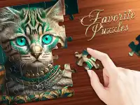 Favorite Puzzles: jigsaw game background