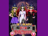 Get Ready For Halloween background