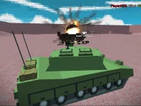 Helicopter And Tank Battle vehicle wars background