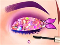 Princess Eye Art Salon - Beauty Makeover Game background