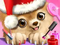 Christmas Salon background
