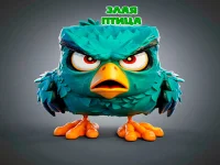 angry bird vs pig background