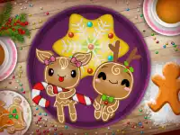 Christmas Gingerbread - Color Me background