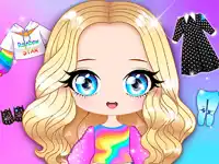 Chibi Beauty Salon Dress Up And Spa background