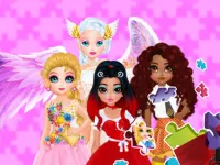 Puzzles - Princesses and Angels New Look background