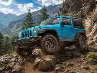 Offroad Mountain Jeep Challenge background