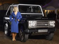 Land Rover Defender SVX Slide background