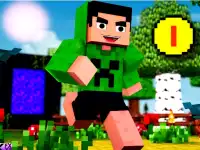 Block Craft Jumping Adventure background
